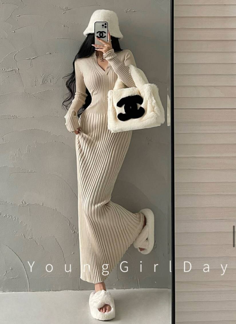 Трикотаж платье