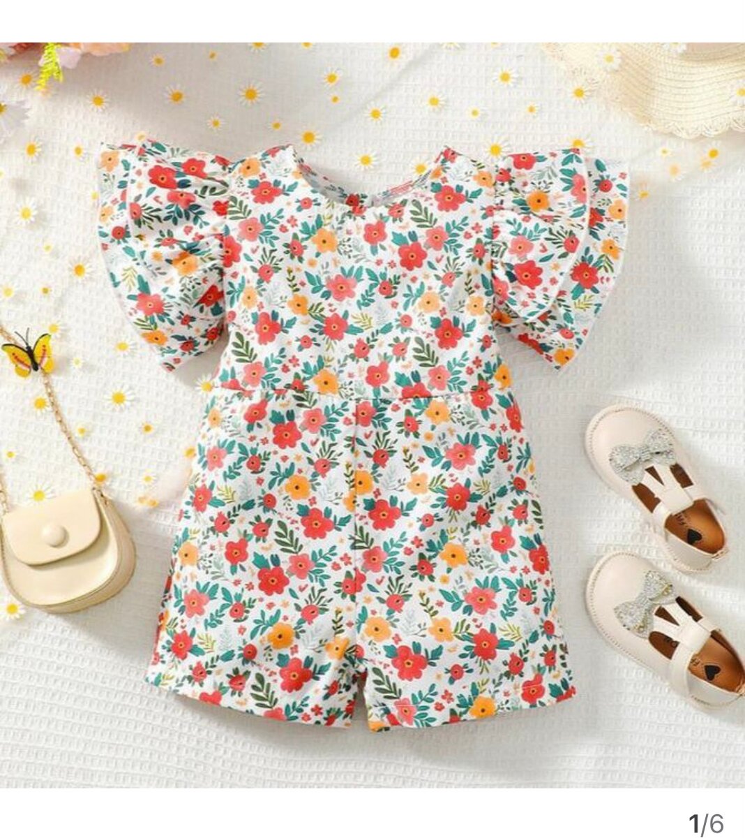 Robe Fleurie Enfant Élégante