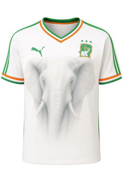 Maillot Éléphant Côte d'Ivoire