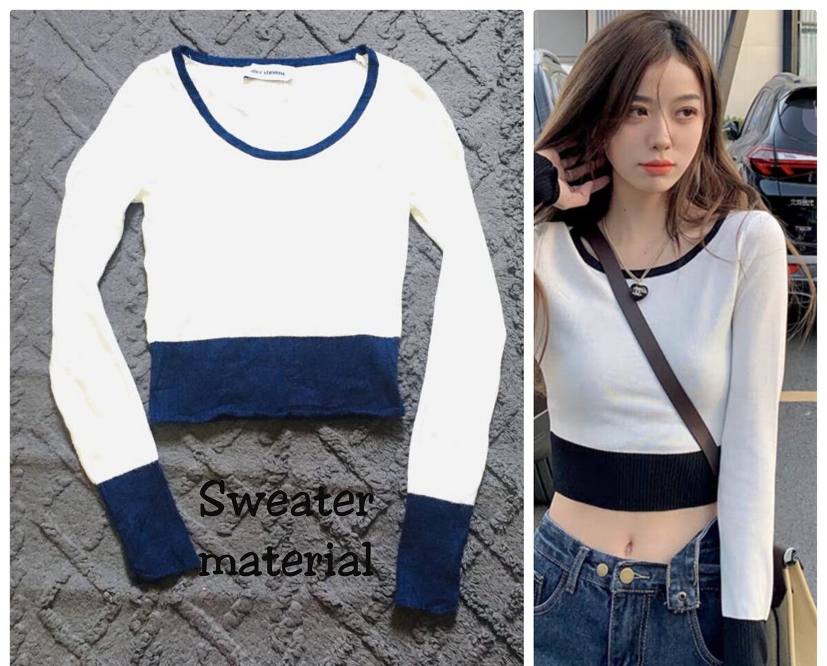 Salaula crop tops and tops