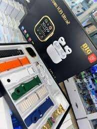 Crown H39 ultra 2 7 straps with Airpods  pro Smart Watch