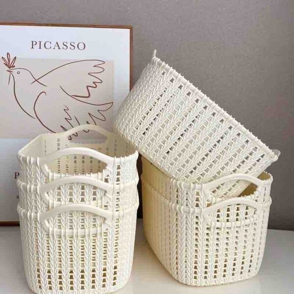 Elegant Woven Storage Baskets