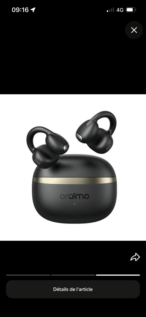 Écouteurs sans fil Oraimo