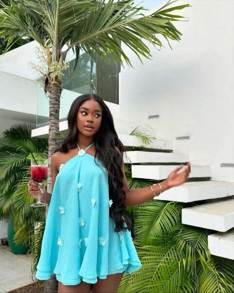 Robe Trapèze Détente Été