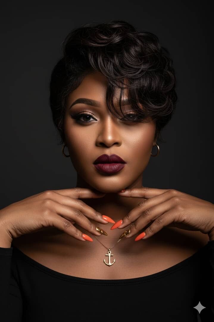 Perruque Bouclée Haute Qualité