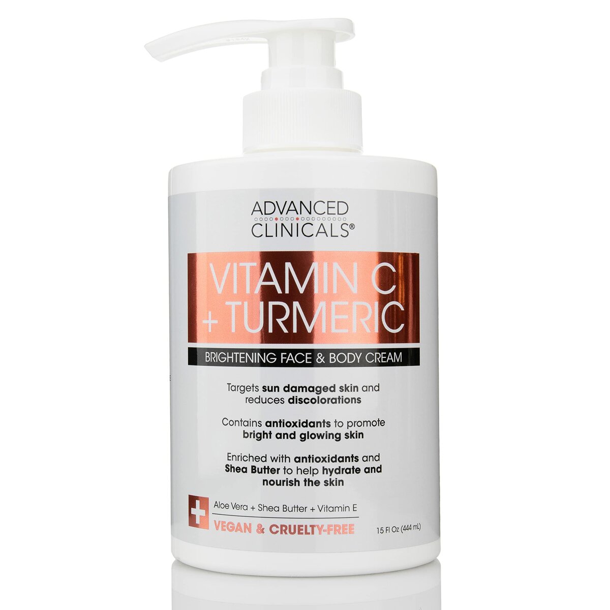 Advanced Clinicals Vit. C & Tumeric Body Lotion