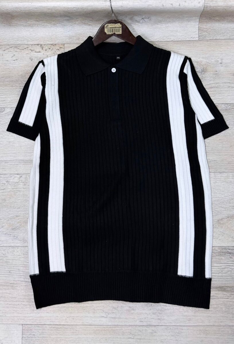 Pulls polo rayés pour hommes