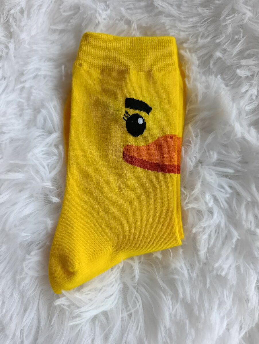 Chaussettes Jaunes Canard