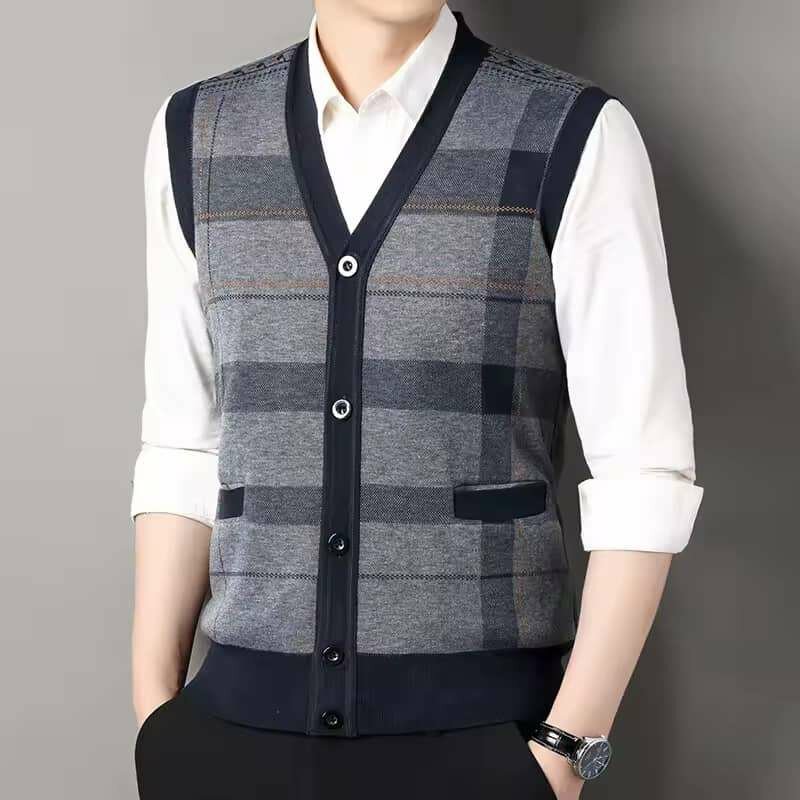 Gilet en laine homme élégant