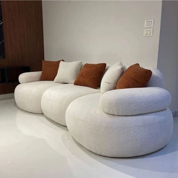 Canapé moderne en peluche