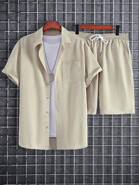 Set estival décontracté homme