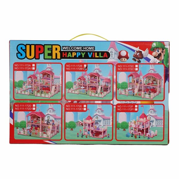 Set Jeu Bloc de Construction Villa