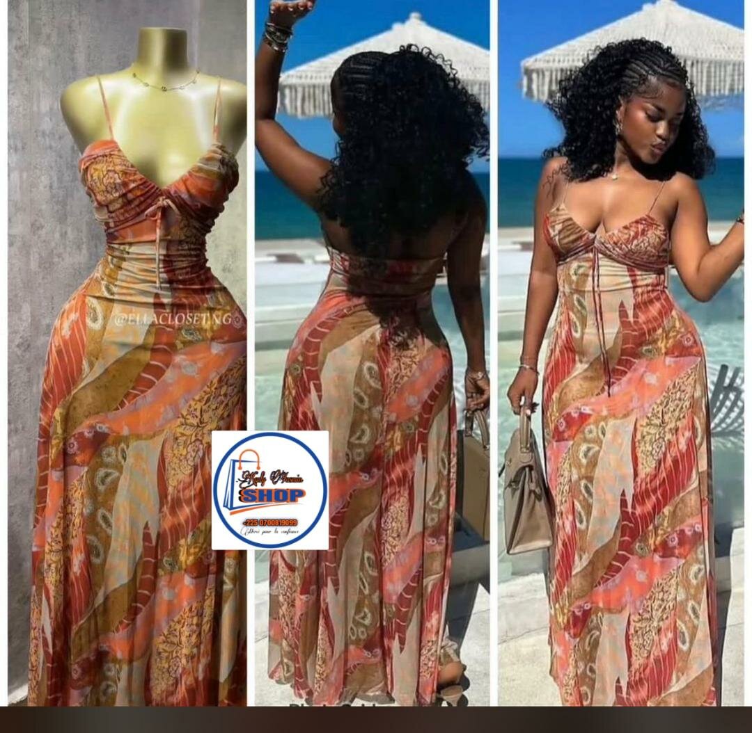 Robe Maxi Bohème Été Femme