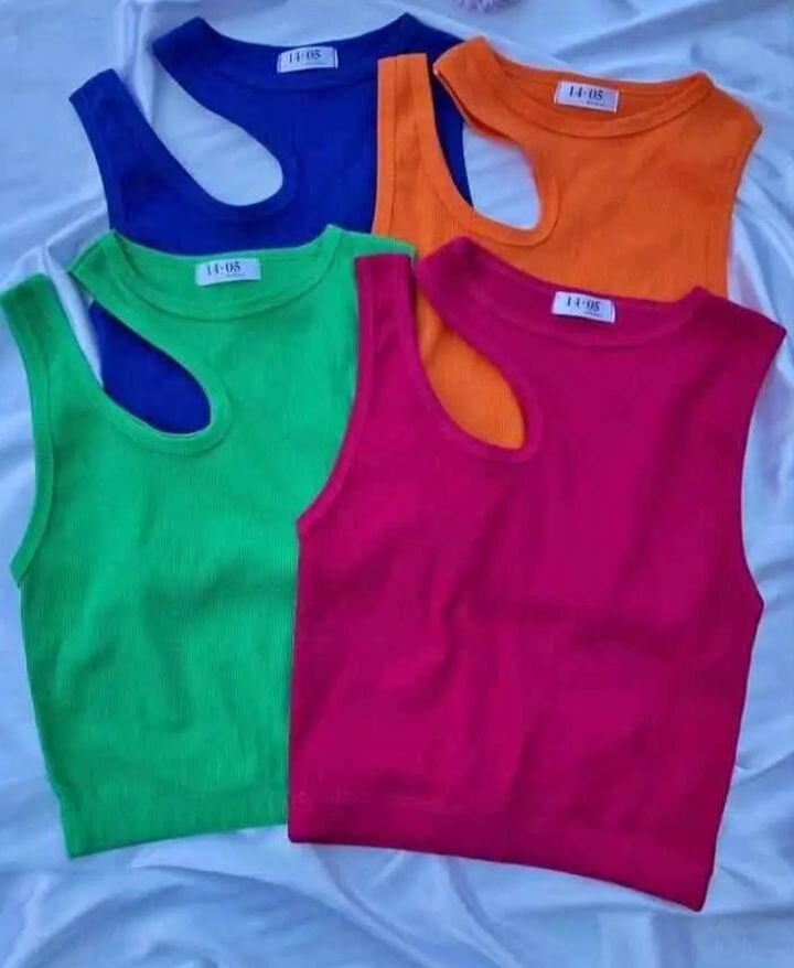 Débardeur asymétrique femme