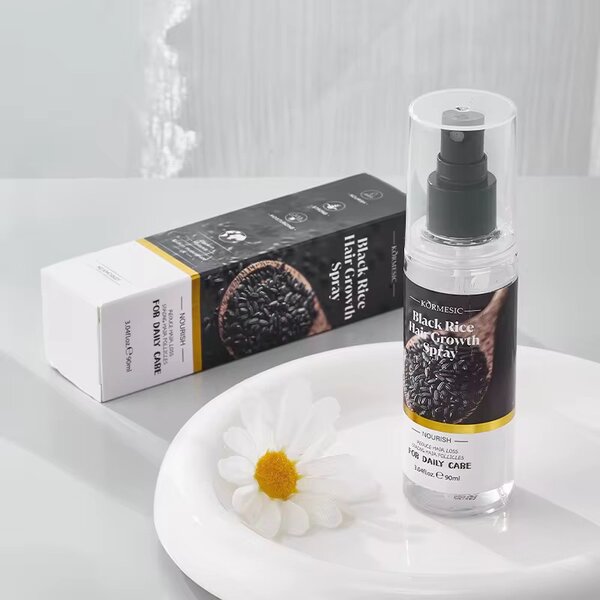 Spray Croissance Cheveux Riz Noir