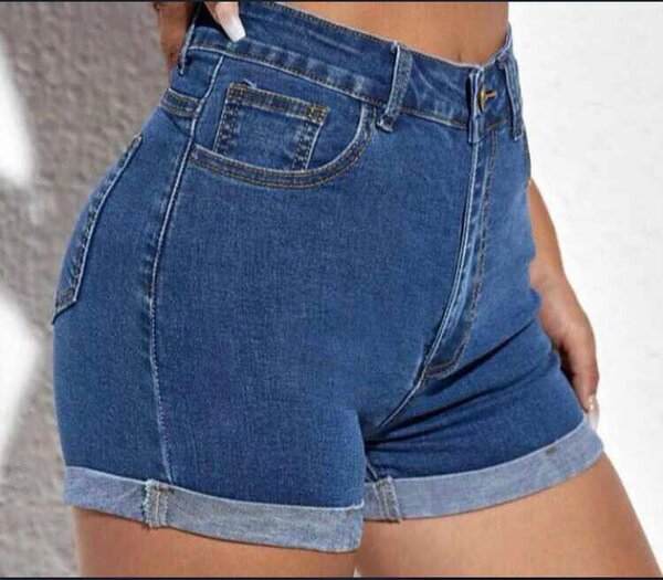 Ladies denim shorts