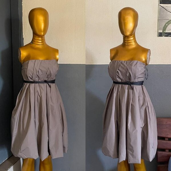 Simple robe tissus