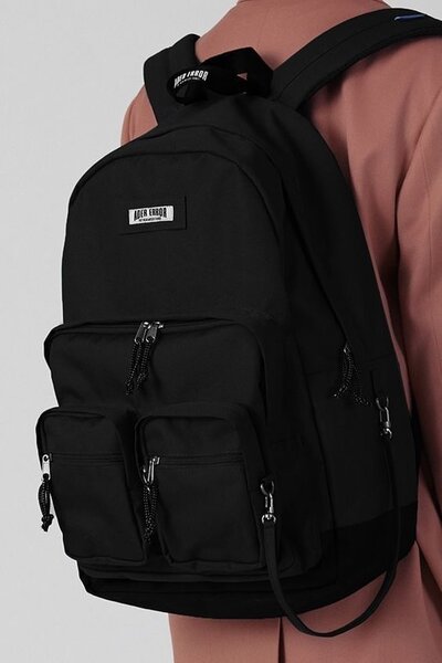 Sac à dos en toile noir