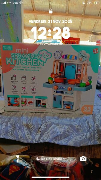 Cuisine jouet interactive