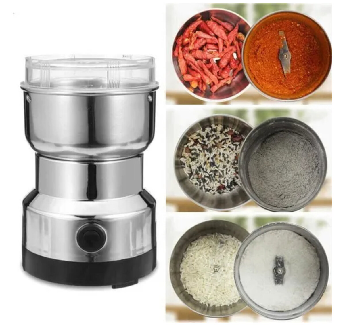 Moulin Inox Multifonction