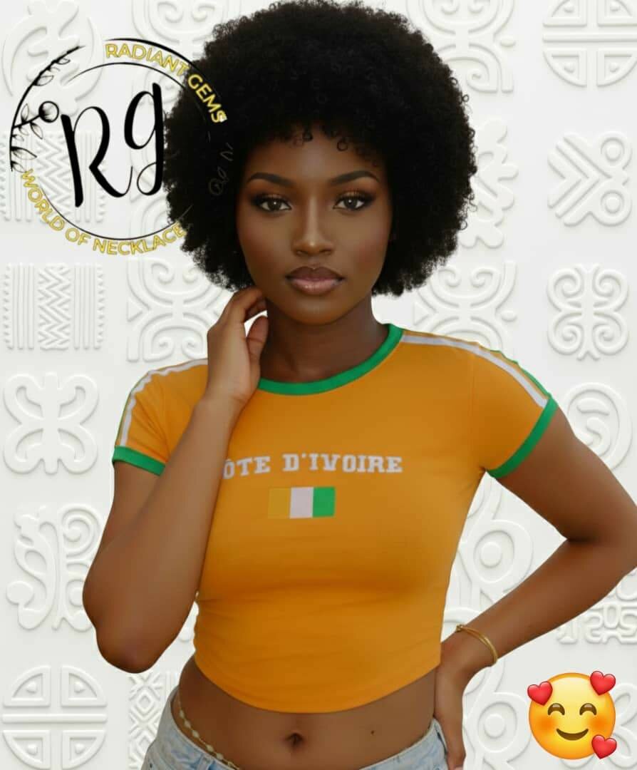 T-shirt Côte d'Ivoire