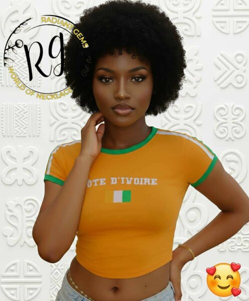 T-shirt Côte d'Ivoire