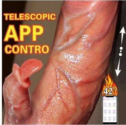 Vibromasseur télescopique intelligent