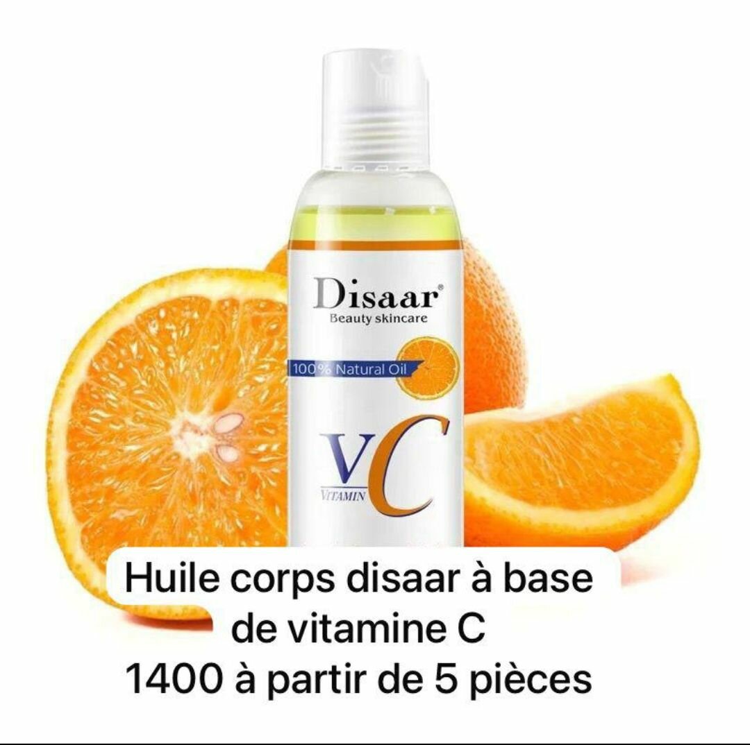 Huile de corps disaar a la vitamine C
