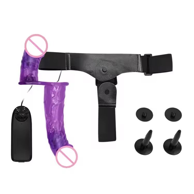 Harnais Double Vibration Purple