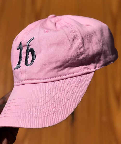 Pink cap