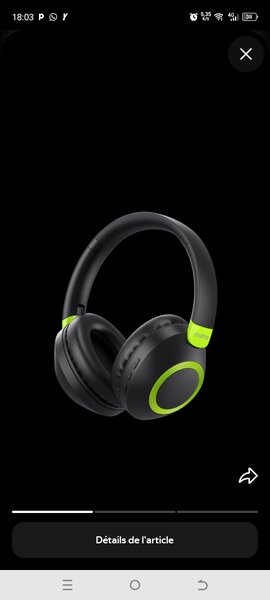 Casque Sans Fil Audio Immersif