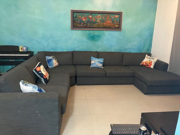 6 seater sofa