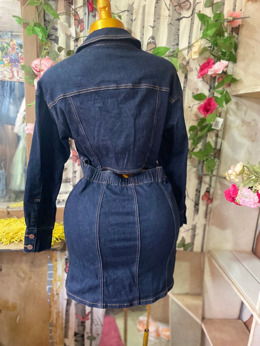 Robe en jean élégante