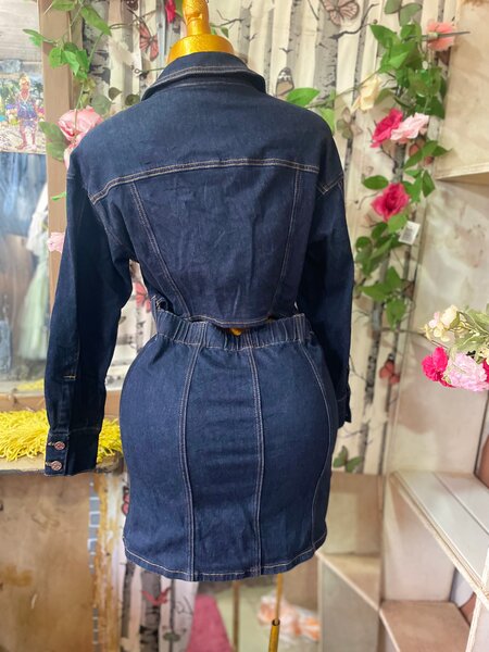 Robe en jean élégante