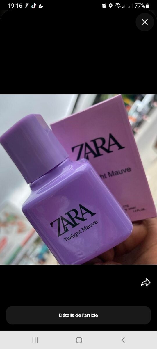 Parfum Zara Twilight Mauve