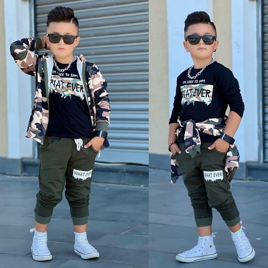 Tenue camouflage enfant