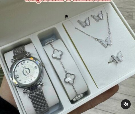Набор украшения+часы