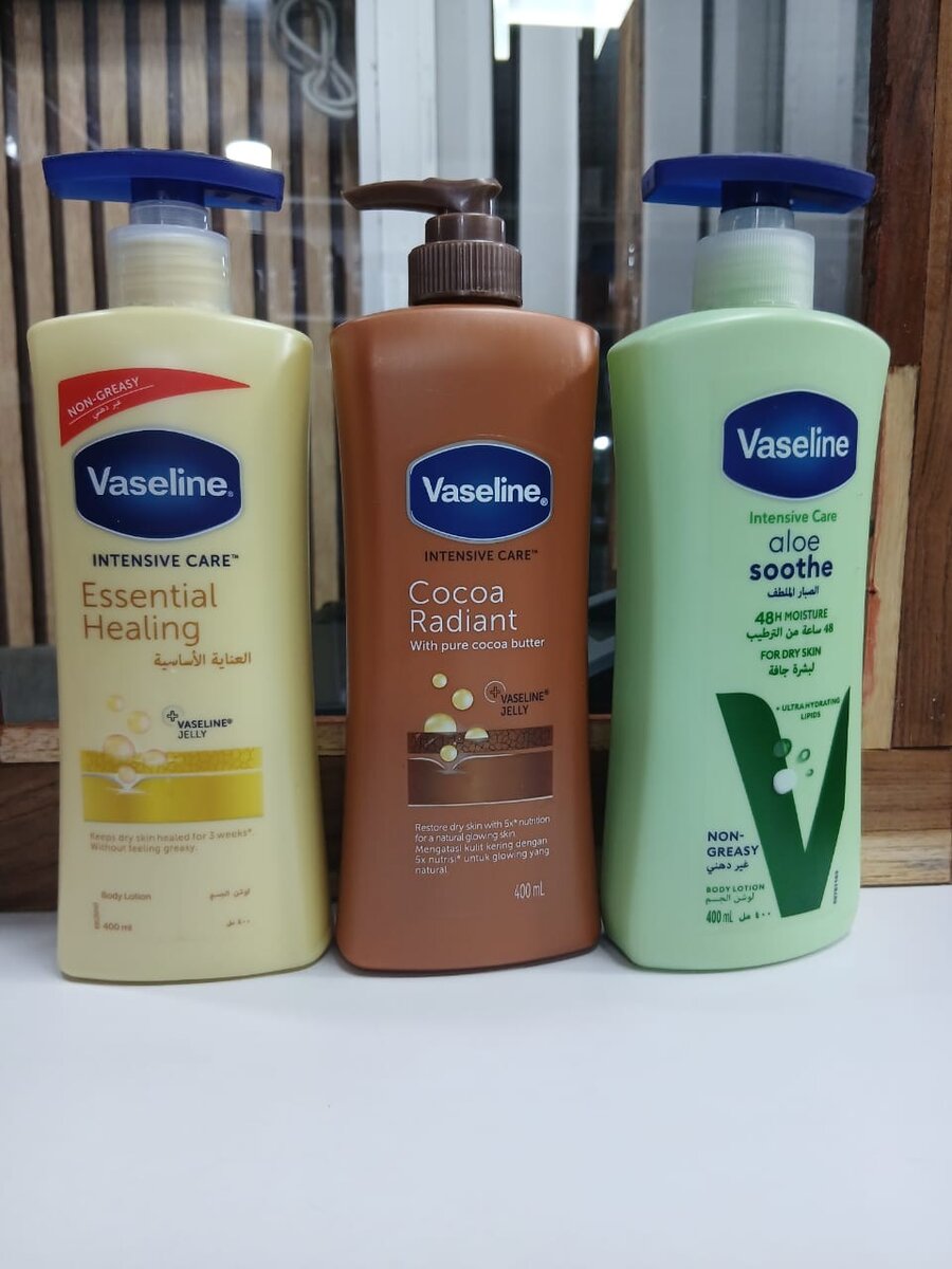 Vaseline Lotions Soin Peau