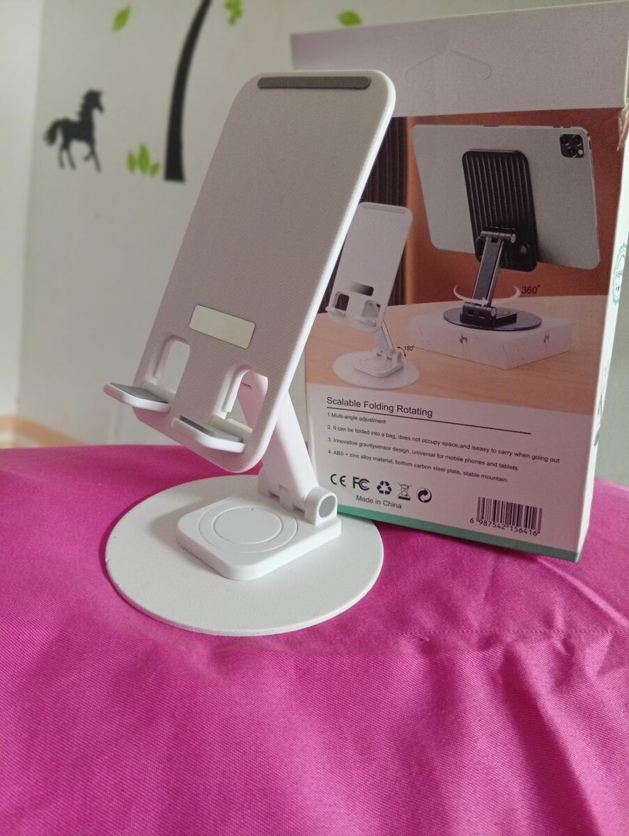 Support Téléphone Pliable Réglable