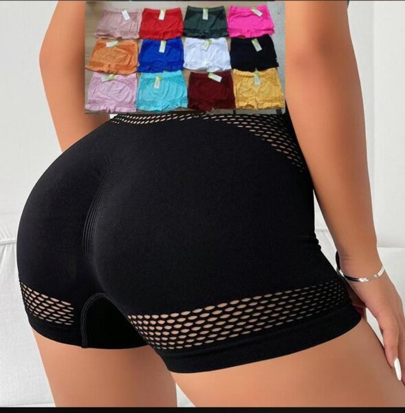 Shorts fitness respirants