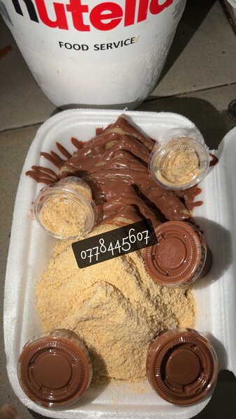 Crêpe mixte Nutella et cerelac