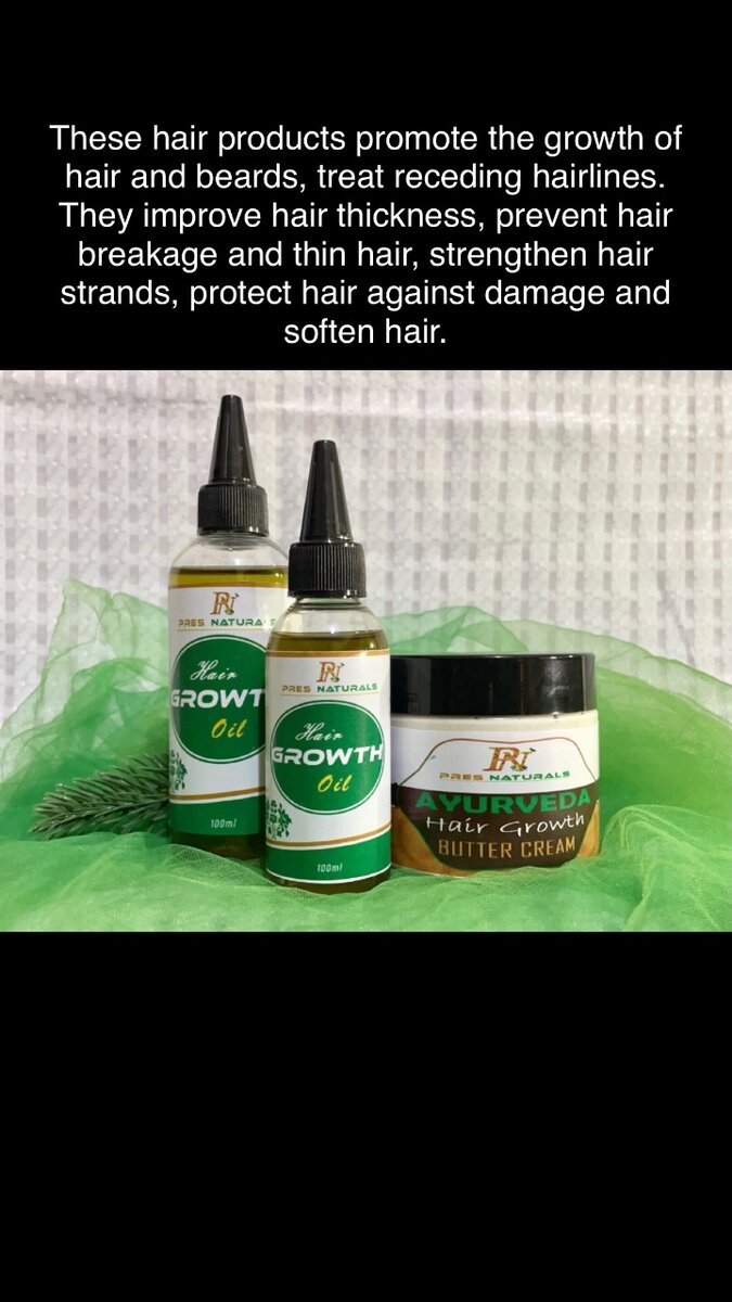 Hair growth oil and butter cream