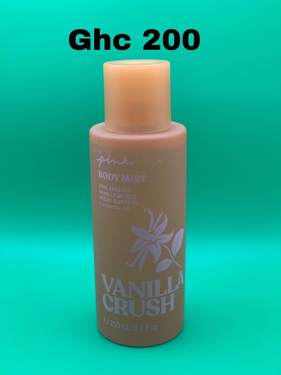 Body splash and perfume