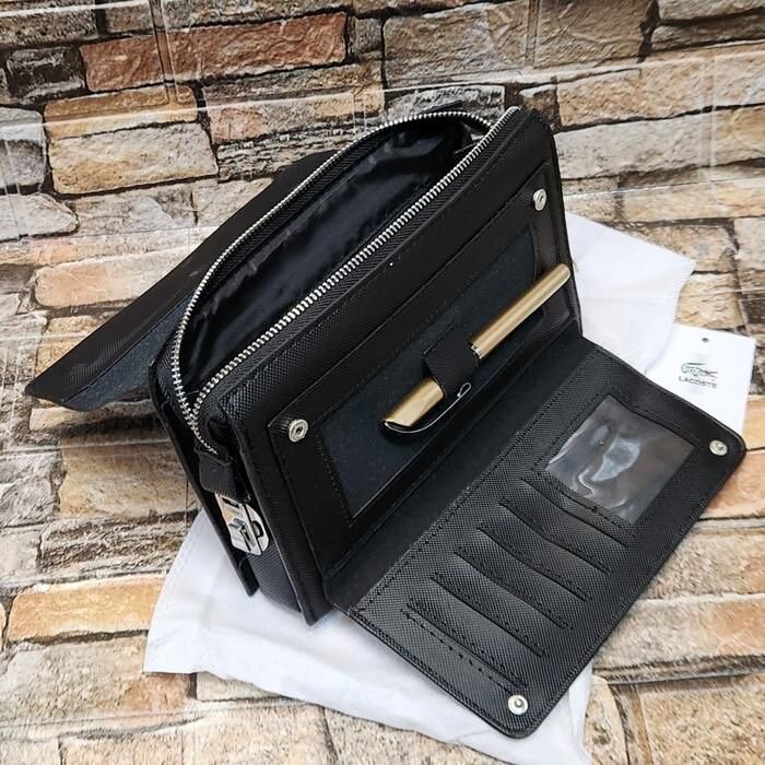 Pochette homme en cuir élégante