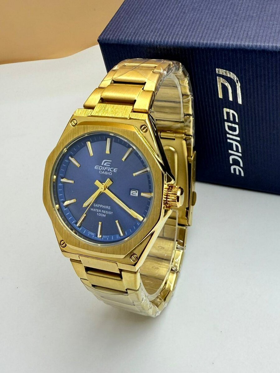 Montre Homme Edifice Or