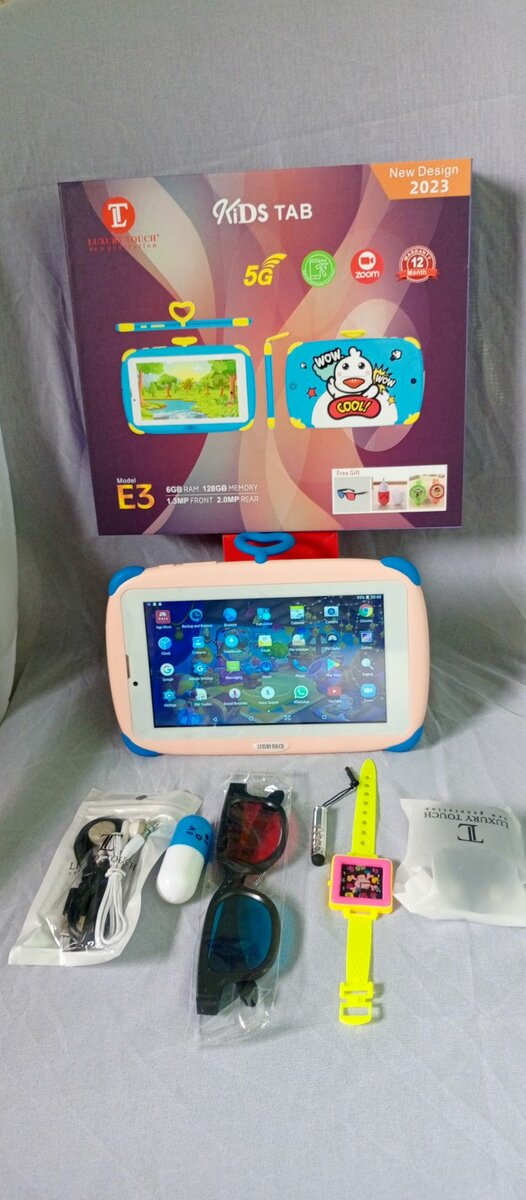 tablette éducative écran blindé 2 puces luxury E3