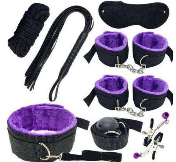 Kit de jeux érotiques 8 pièces