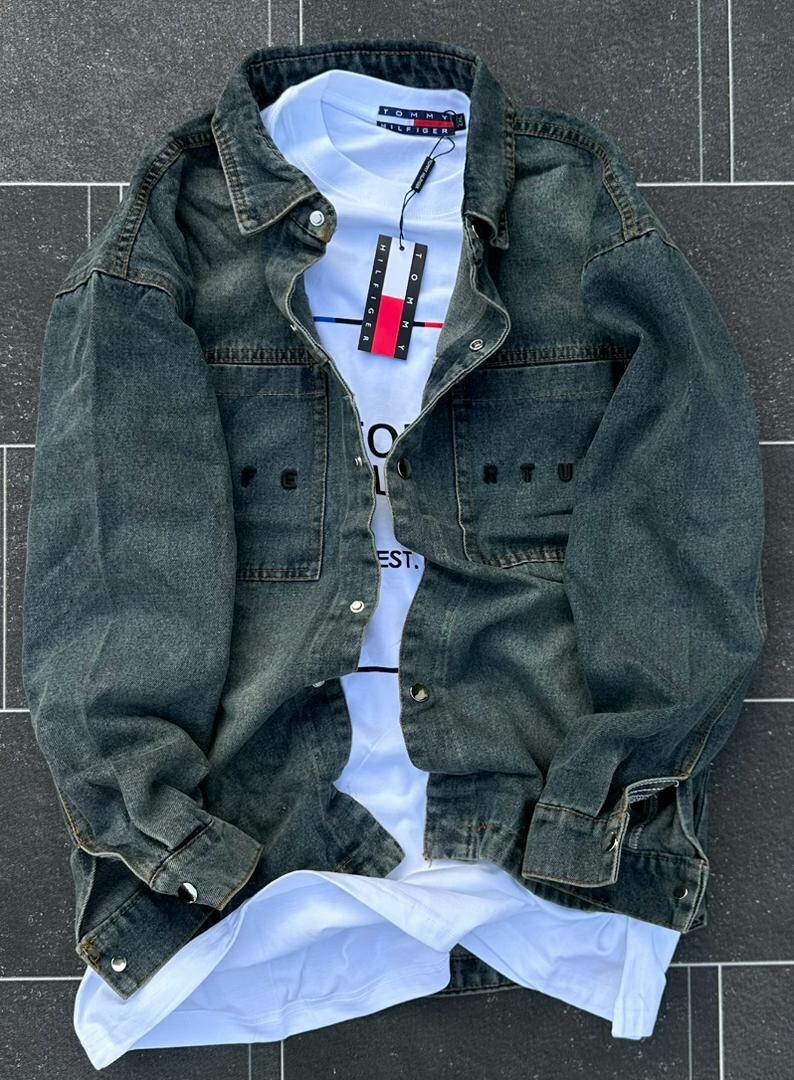 Chemise en velours homme