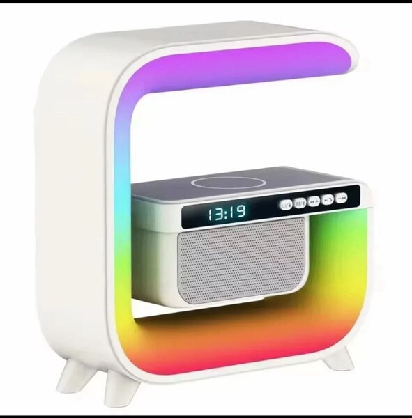 Réveil LED Multicolore Bluetooth