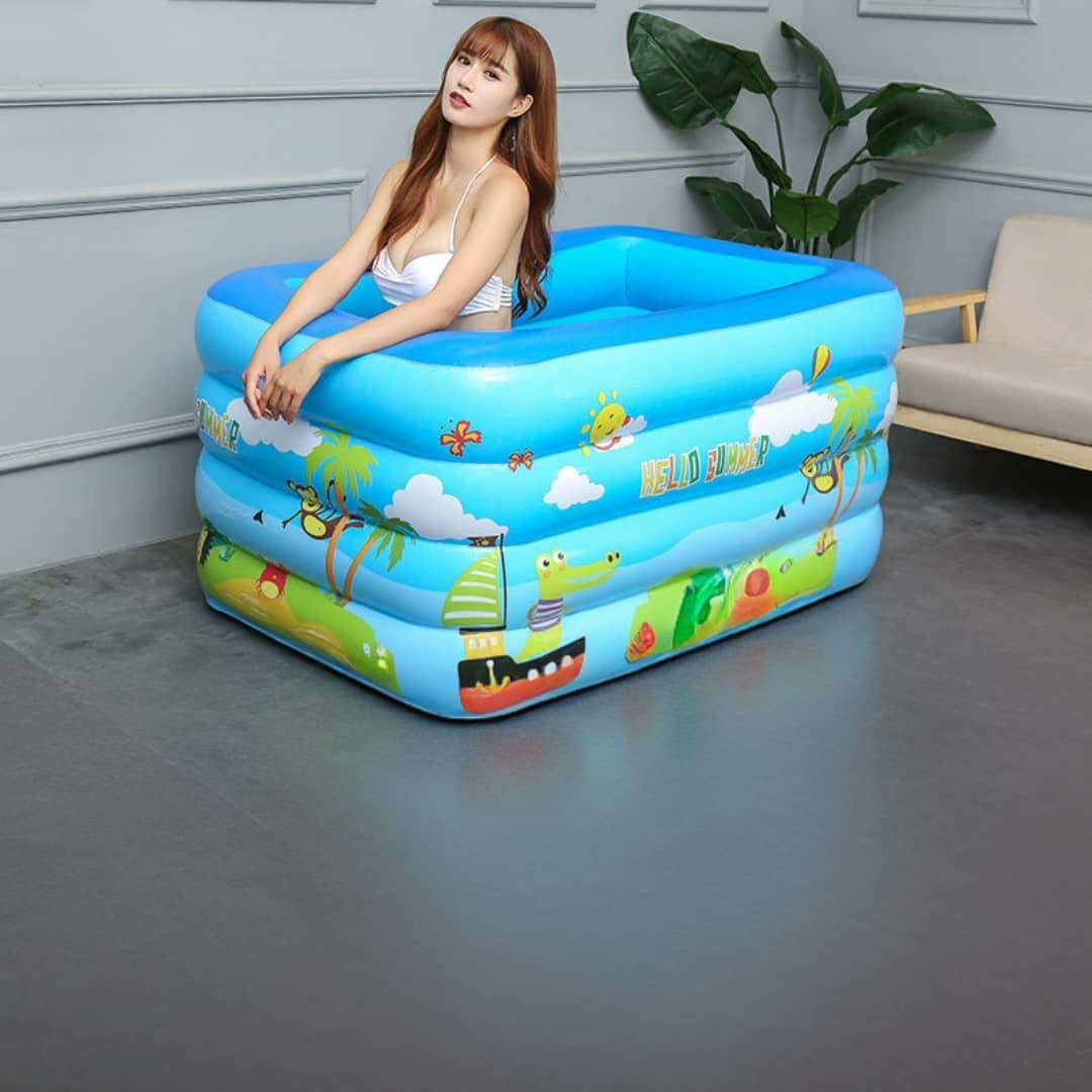 Piscine gonflable en PVC